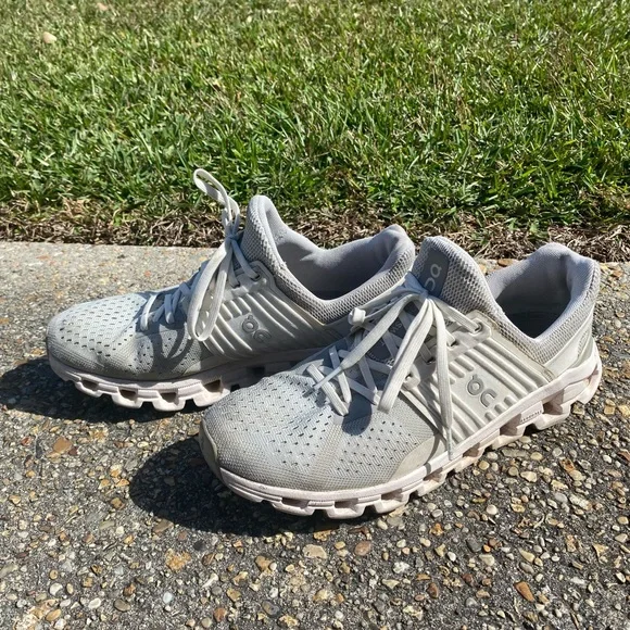 On Cloudswift Running Light Gray Athletic Shoes Women’s Size 8.5 - Picture 5 of 11